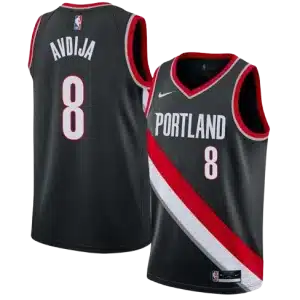 גופיית NBA פורטלנד שחורה - דני אבדיה 24/25